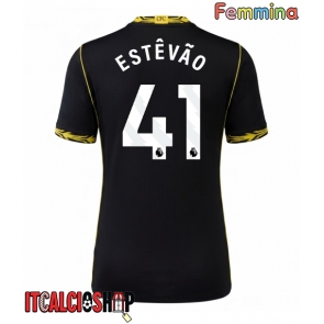Chelsea Estevao Willian #41 Seconda Maglia Femmina 2026-27 Manica Corta